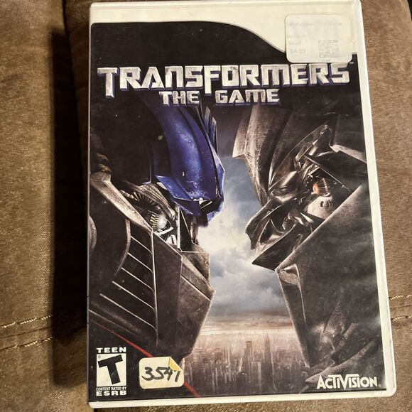 Nintendo Other - Transformers: The Game (Nintendo Wii, 2007) Rated TEEN No Manual